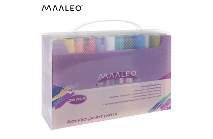 Akrylové dekoratívne fixy – sada 36 farieb