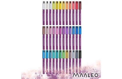 Akrylové dekoratívne fixy – sada 36 farieb