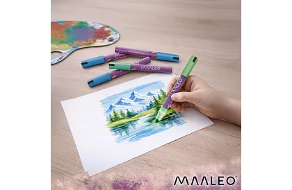 Akrylové dekoratívne fixy – sada 36 farieb