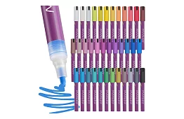 Akrylové dekoratívne fixy – sada 36 farieb