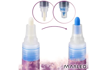 Akrylové dekoratívne fixy – sada 24 farieb