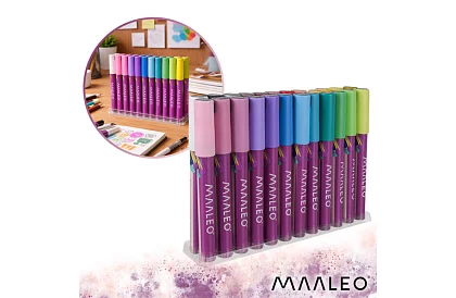 Akrylové dekoratívne fixy – sada 24 farieb