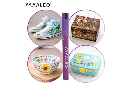 Akrylové dekoratívne fixy – sada 24 farieb