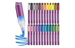 Akrylové dekoratívne fixy – sada 24 farieb