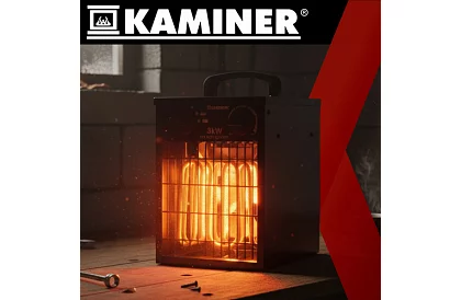 Elektrické vykurovanie s ventilátorom 3000 W