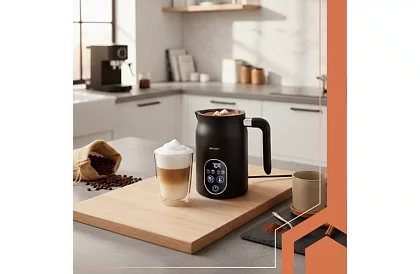 Elektrický napenič mlieka s LED displejom - 500 W