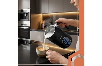 Elektrický napenič mlieka s LED displejom - 500 W