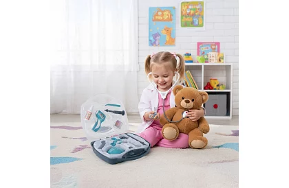 Doktorský kufrík s príslušenstvom - zvukové a svetelné efekty