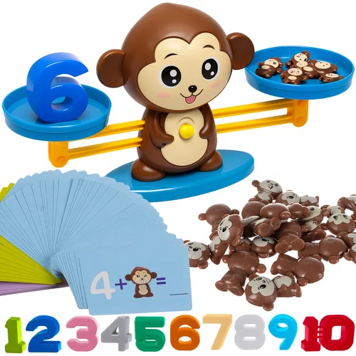 Vzdělávacia matematická hra - Monkey Balance