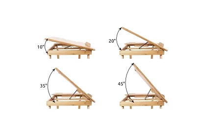 Bambusový stolík pod notebook