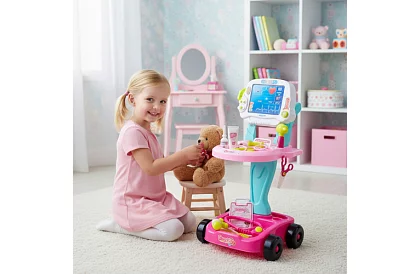 Doktorská súprava s vozíkom - malý lekár