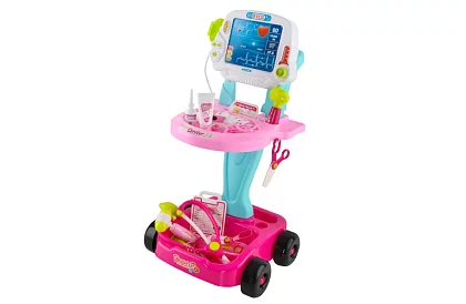 Doktorská súprava s vozíkom - malý lekár