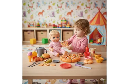 Krájecí sada na suchý zips - pizza 42 dielov