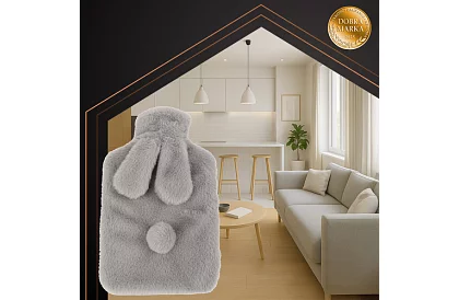 Termofor s plyšovým obalom 1800 ml – Rubber Bunny