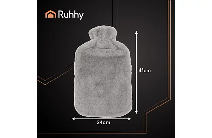 Termofor – veľká fľaša s plyšovým obalom 3,5 l