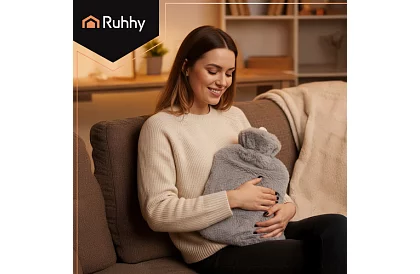 Termofor – veľká fľaša s plyšovým obalom 3,5 l