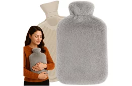 Termofor – veľká fľaša s plyšovým obalom 3,5 l