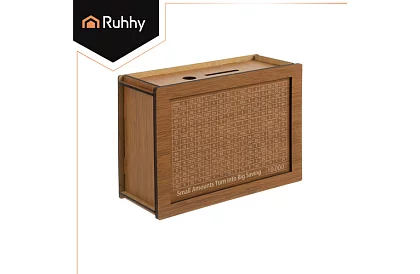 Drevená motivačná pokladnička + 5 kariet