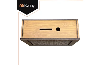 Drevená motivačná pokladnička + 5 kariet