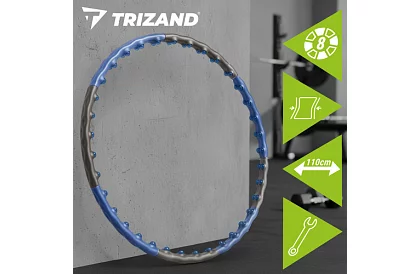 Obruč - Hula hoop s masážnymi výstupkami 110 cm
