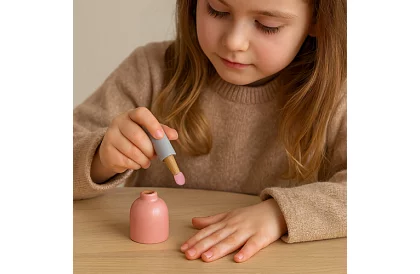 Detská drevená kadernícka sada 17 v 1