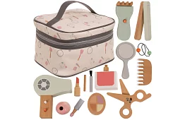 Detská drevená kadernícka sada 17 v 1