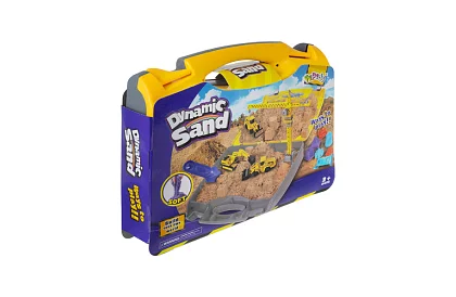 Kinetický piesok 1500 g s XXL príslušenstvom – stavenisko