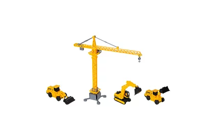 Kinetický piesok 1500 g s XXL príslušenstvom – stavenisko