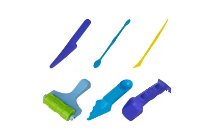 Kinetický piesok 1500 g s XXL príslušenstvom – stavenisko