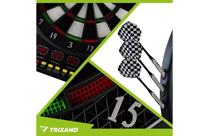 Elektronický terč na šípky - 243 režimov