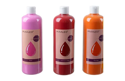 Plagátové farby 12 x 500 ml – 12 odtieňov