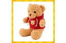 Medvedík s mikinou 30 cm – plyšová hračka pre deti 0+