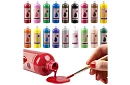 Plagátové farby 18 x 500 ml – 18 odtieňov