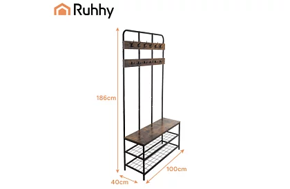 Preddverová stena 182x100x35,5 cm