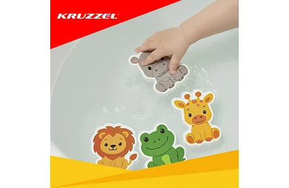 Pěnové samolepky – zvieratká do vane, na obklad