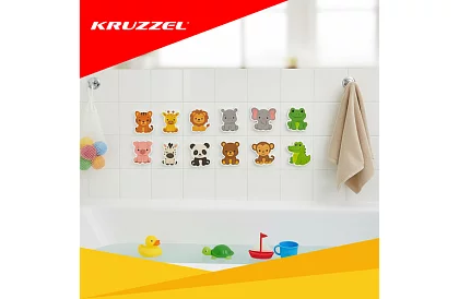 Pěnové samolepky – zvieratká do vane, na obklad