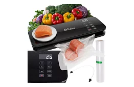 Vakuová zváračka fólií s hmotnosťou – 80 kPa, 120 W + príslušenstvo