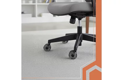 Náhradné gumové kolieska pre kancelárske stoličky – 5 ks šedá