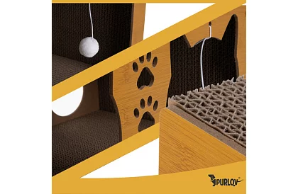 Škrabadlo pre mačky 3 v 1 - 51,5 × 45 × 28 cm