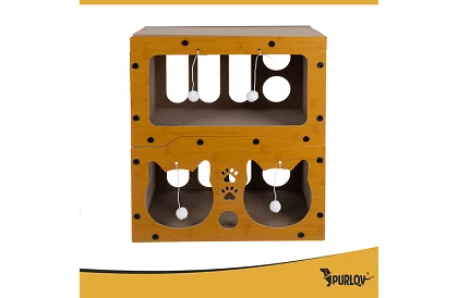 Škrabadlo pre mačky 3 v 1 - 51,5 × 45 × 28 cm