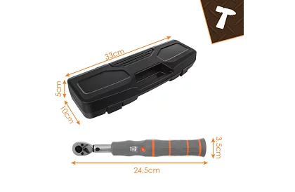 Momentový kľúč 1/4 - rozsah 2–26 Nm