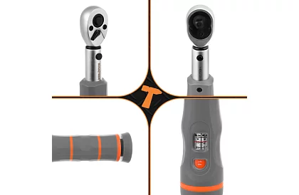 Momentový kľúč 1/4 - rozsah 2–26 Nm