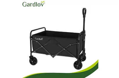 Skladací plážový prepravný vozík 90 l – nosnosť 100 kg