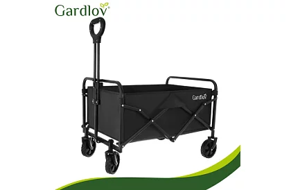 Skladací plážový prepravný vozík 90 l – nosnosť 100 kg