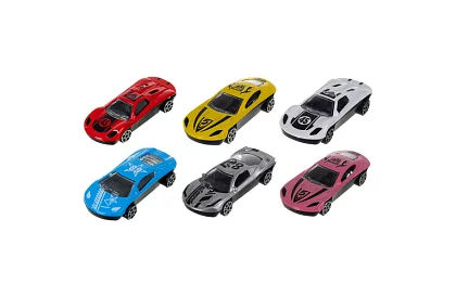 Kamión s prívesom na prepravu vozidiel + 6 áut