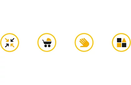 Čierny rukavník - teplé rukavice na kočík