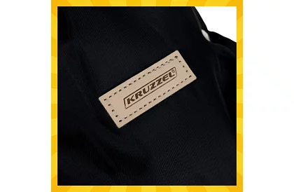 Čierny rukavník - teplé rukavice na kočík