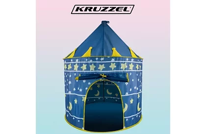Detský stan – modrý pre princa