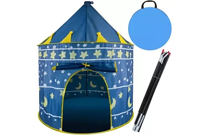 Detský stan – modrý pre princa