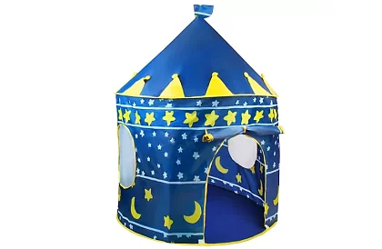 Detský stan – modrý pre princa